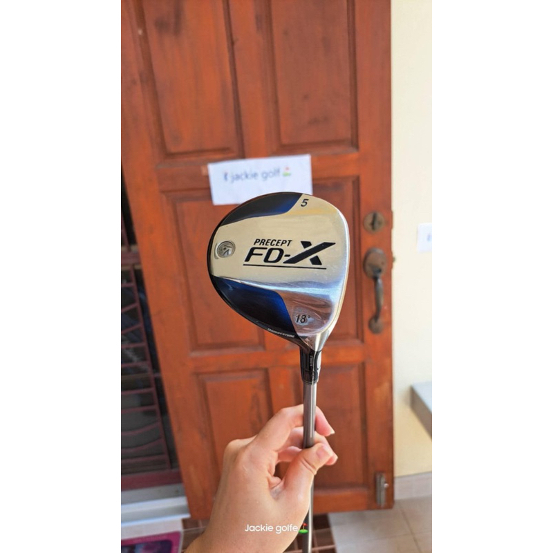 ไม้กอล์ฟ มือสองสภาพดี FW5 Bridgestone Precept FD-X Loft 18' Flex S