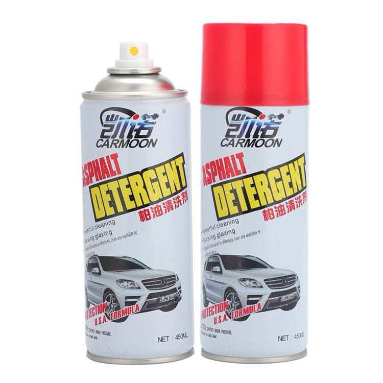 น้ำยาขจัดคราบยางมะตอย ยางไม้เหนียว ถนอมสีรถ Pitch & Spot Remover 450ml สเปรย์ลอกสติ๊กเกอร์ สเปรย์กำจัดคราบยางมะตอย น้ำยา