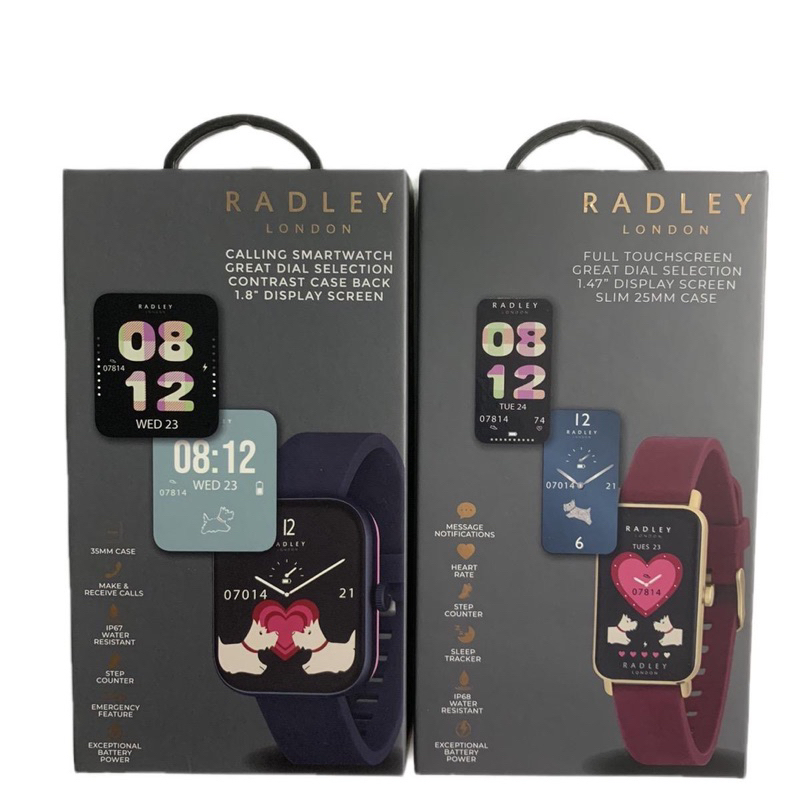 Radley smart watch from UK navy color
