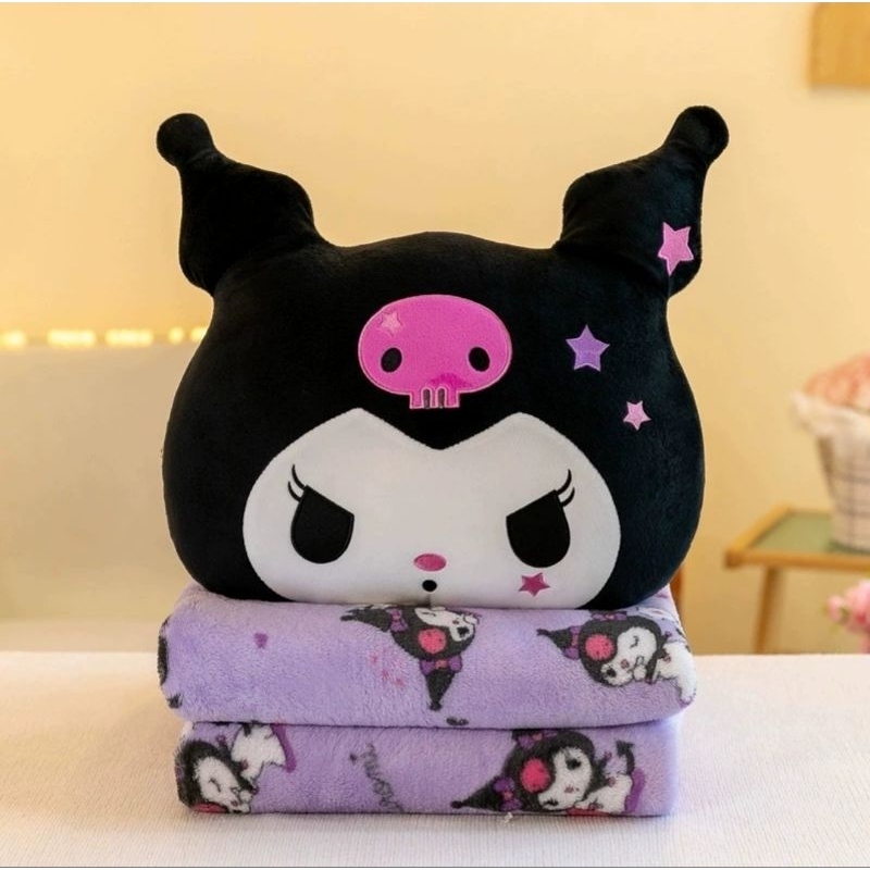 พร้อมส่ง!! หมอนผ้าห่ม คุโรมิ มายเม ผ้าห่มผื่นใหญ่ น่ารัก สุดCute
