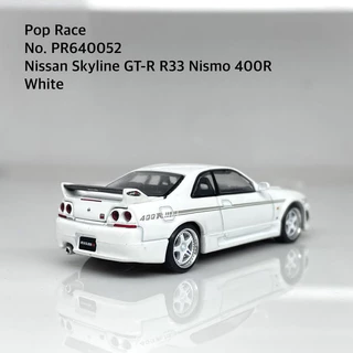 Pop Race 📌No. PR640052 📌 Nissan Skyline GT-R R33 Nismo 400R White