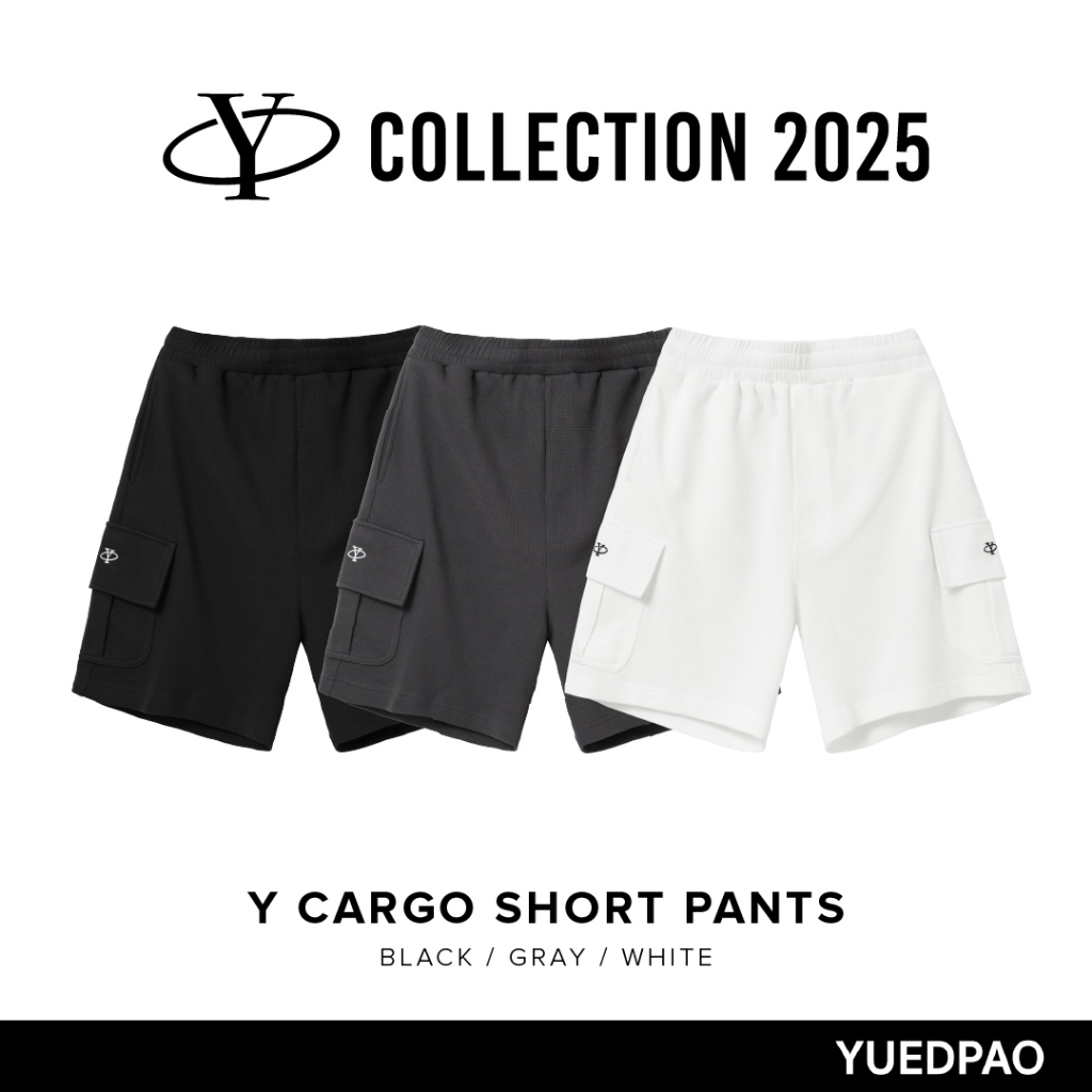 Yuedpao Cargo Short Pants Y Collection 2025 ผ้าหนาทรงสวย ยับยากรีดง่าย กางเกงขาสั้น ยืดเปล่า