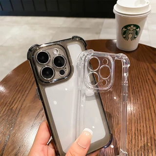 Silicone กันกระแทกเคส For iPhone 11 13 15 Pro Max 17 16 14 12 Air 7 8 Plus XR X Xs 15promax 16promax เคสโทรศัพท์มือถือ