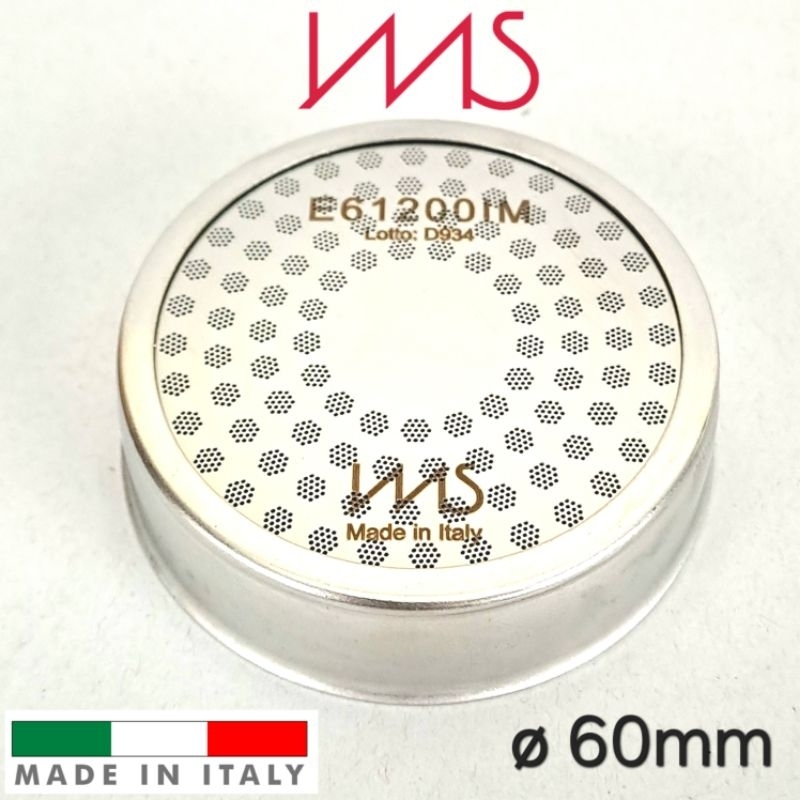 IMS E61 200IM 60mm Expobar Wega A5001 ตะแกรงกระจายน้ำหัวชง Faema Sanremo ECM Futurmat Ascaso screen shower ตะแกรง