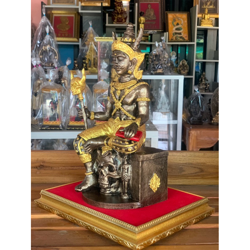 พญายมราช ท้าวยมราช องค์พญายมราช บูชาจำกัดป้องภูติผีปาศ ป้องกันภัย ต่อดวงชะตาโชคลาภแก่ผู้บูชา l หน้าตัก 5 นิ้ว - รูปที่ 2