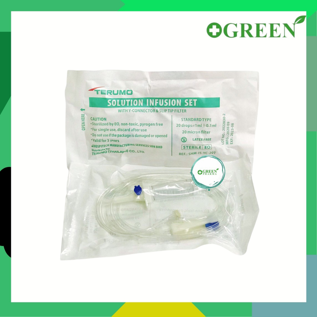 TERUMO IV Set สายให้น้ำเกลือ ชุดให้น้ำ [4947]