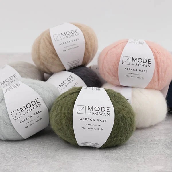 MODE at ROWAN Alpaca Haze ไหมพรม ขนาด 25g. - Made in Romania (M100004)