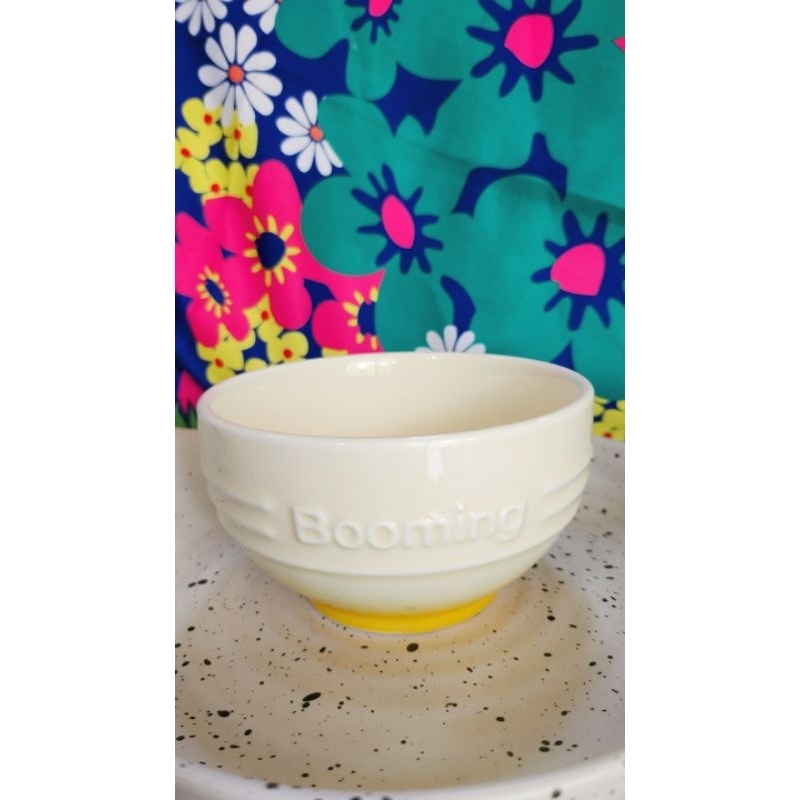 [ พร้อมส่ง ] ถ้วยเซรามิค Booming สีเหลือง