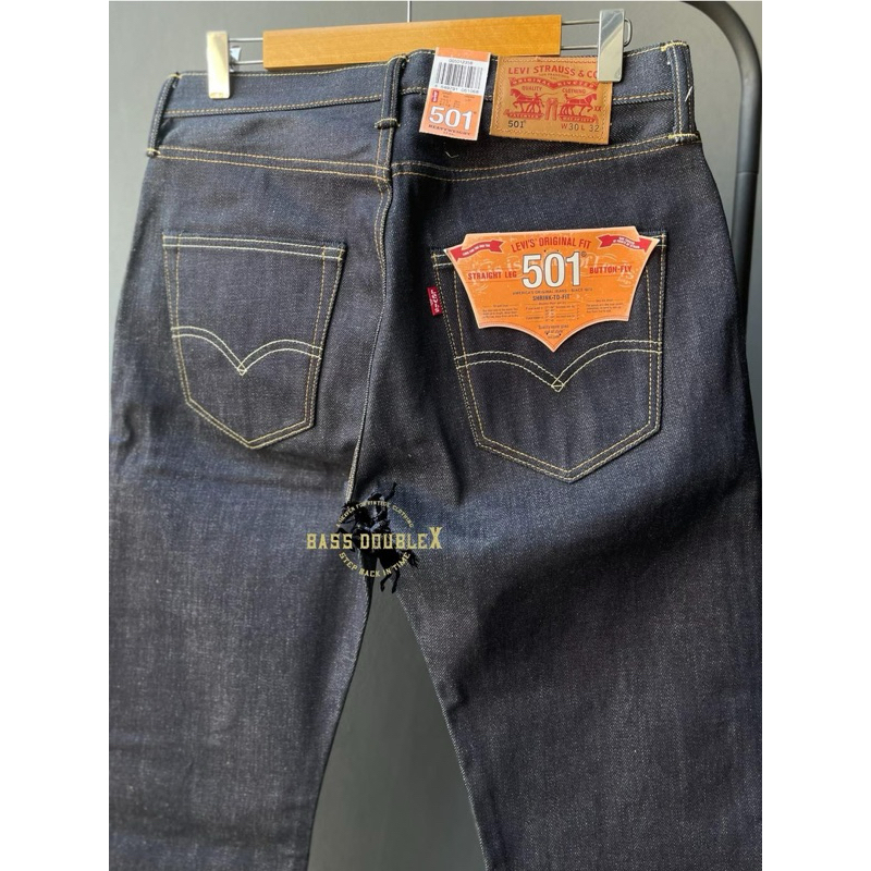 Levi's 501 ริมแดง ผ้าดิบ 17 ออนซ์