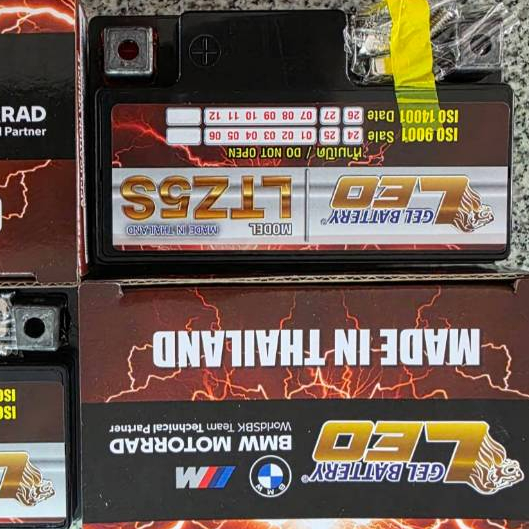 แบตเตอรี่มอเตอร์ไซค์ แบตเตอรี่ LEO LTZ5S