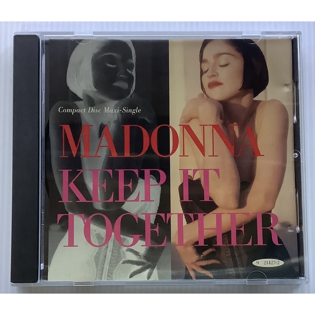 CD ซีดีเพลงวินเทจ Madonna Keep It Together 5 Tracks Maxi Single CD ลิขสิทธิ์ 1990 Made in USA