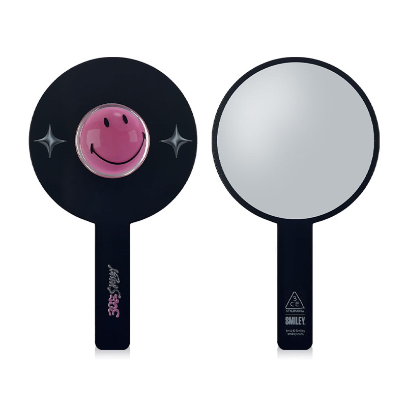 3CE X SMILEY HAND MIRROR #ของแท้ 100% กระจกพกพา