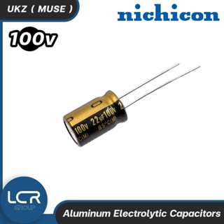 NICHICON C.UKZ (MUSE) คาปาซิเตอร์ 100V. ตัวเก็บประจุ 22uF/10…