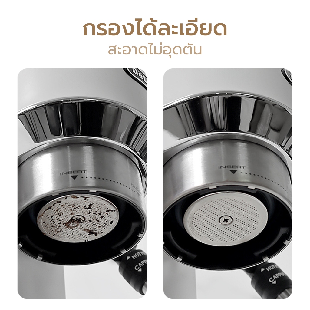 กระดาษดริปกาแฟ ที่กรองกาแฟ coffee filter paper กระดาษกรองแบบกลม 100 แผ่น หนา ปลอดภัย วัสดุธรรมชาติ  Alechaung coffee - รูปที่ 2