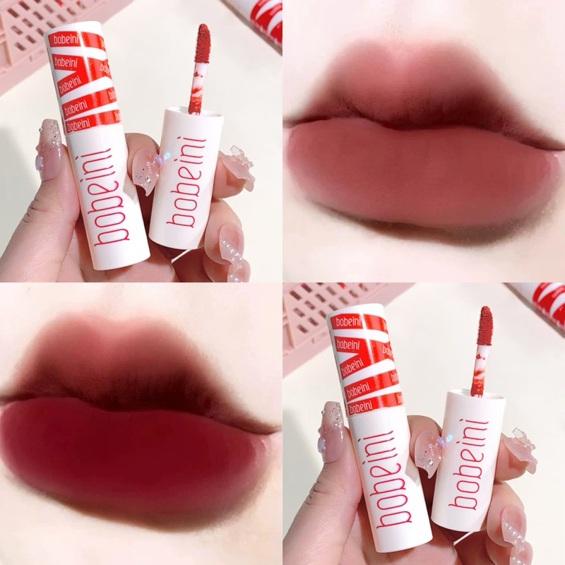 ส่งฟรี/ส่ง​ไว​ ลิปสติก​ ลิปจุ่มแมท Nabs Lipstick​ 1 แท่ง โทนส้มอิฐ เนื้อแมท กันน้ำ สีสวย ติดทนนาน