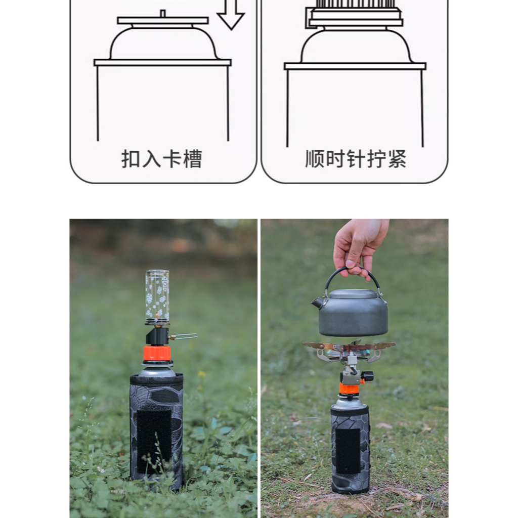 📣 พร้อมส่ง​📣Adapter หัวแปลงแก๊ส​กระป๋อง​ แก๊สซาลาเปา​ อะแดปเตอร์ - รูปที่ 5