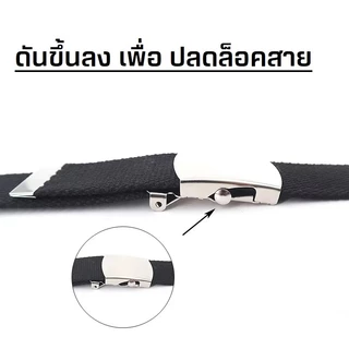 เข็มขัด เข็มขัดผ้า หัวอลูมิเนียม ไม่เป็นสนิม 🔶 CANVAS K2 ฺBELT 🔶 ยาว110cm เอว 24-36 🇹🇭 ร้านไทย ส่งไวมาก ✅