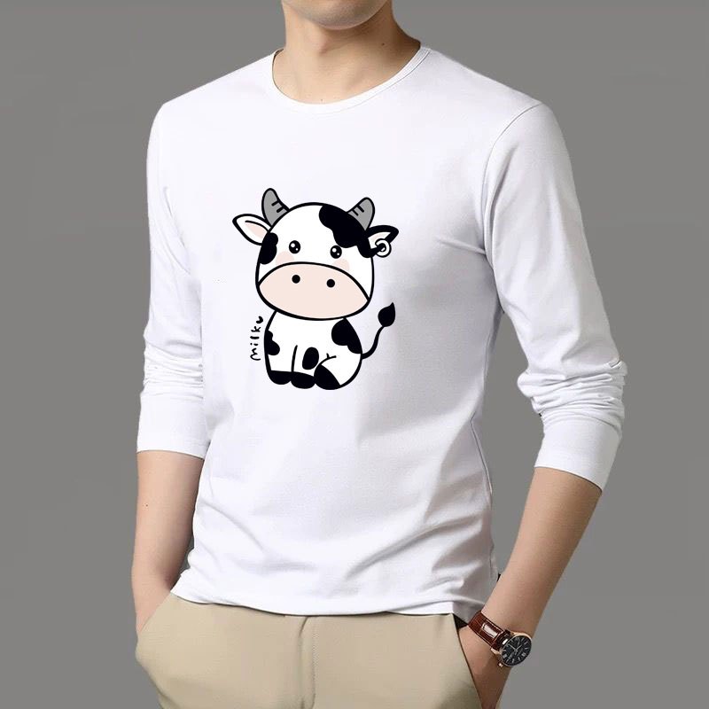 TL-281 เสื้อยืดแขนยาว ใส่แบบพอดีตัวน่ารักมาก รุ่นนี้มี2สีให้เลือกค่ะ ขายดีตามเทรนต์ ใส่ได้ทั้งหญิงและชาย
