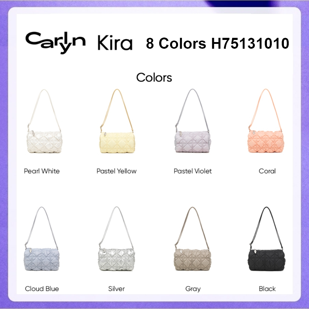Carlyn Kira 8 Colors H75131010 (Black, Gray, Silver, Cloud Blue, Coral, Pastel V