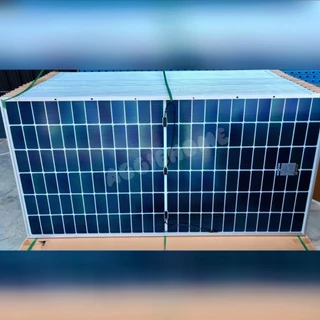 SUNDANT แผง โซล่าเซลล์ 600W รุ่น MNH-600BI (HIGH VOLT) DOUBLE GLASSE NTYPE MONO HALF CELL โซล่าเซลล์ โมโน แผงโซล่าเซลล์