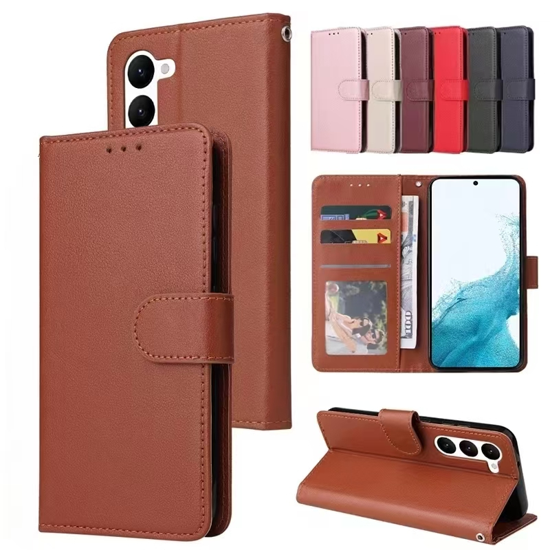 เคสฝาพับ มีล็อค สำหรับ Samsung A71 A73 A52 A52S A51 A33 A42 A21S A20S A6plus เคสกระเป๋ามีแม่เหล็ก ตั้งได้