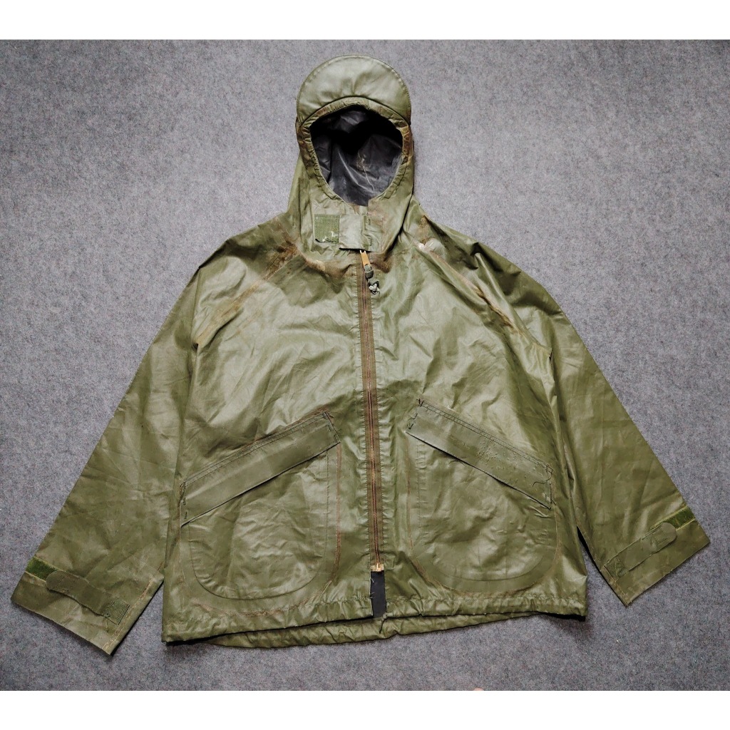 เสื้อกันฝนทหาร  USGI USMC USN Wet Weather Parka Rain Jacket อก 54