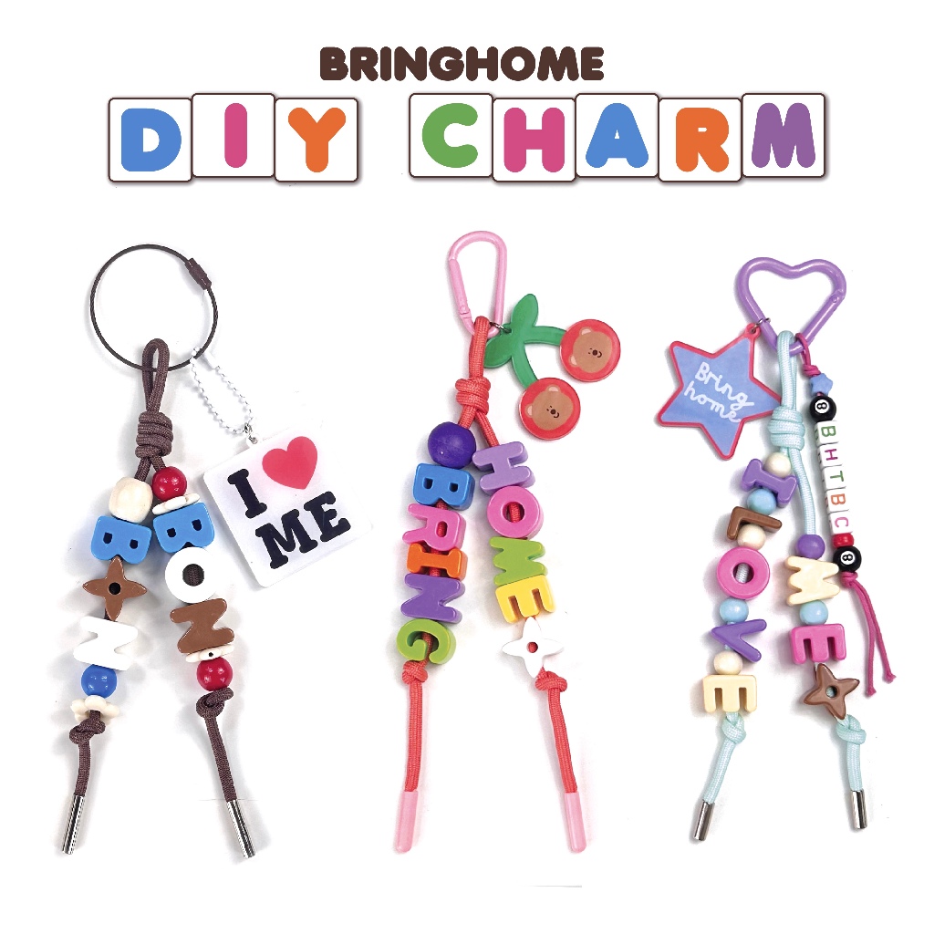 Bringhome D.I.Y. Charm Keychain