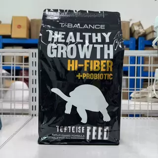 อาหารเต่าบก T-balance สูตรไฟเบอร์สูง+Probiotic (เม็ดปกติ) อาหารเต่าทีบาลานซ์ เหมาะกับเต่าบกทุกชนิด