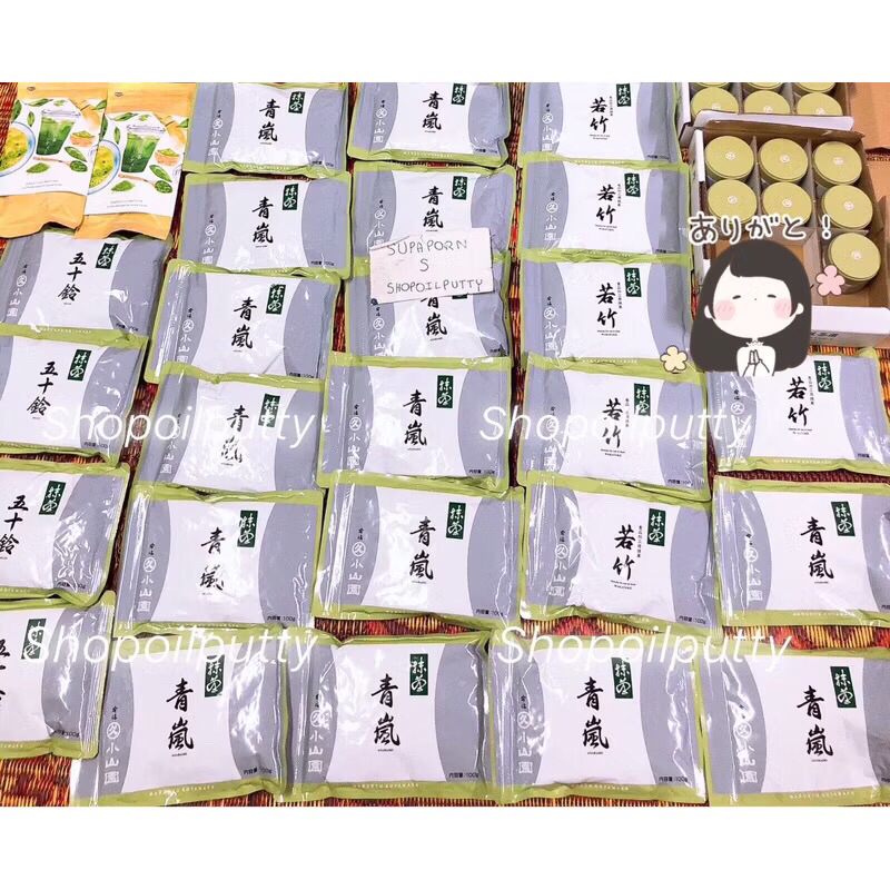 (พร้อมส่ง) Marukyu Koyamaen Wakatake, Aoarashi, Isuzu (แบบถุง100g)ของแท้จากญี่ปุ่น🍵🍃🎌