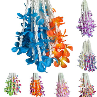 A1210 พวงมาลัยดอกรัก วันแม่ สงกรานต์ เทศกาลต่างๆ พร้อมส่งในไ…