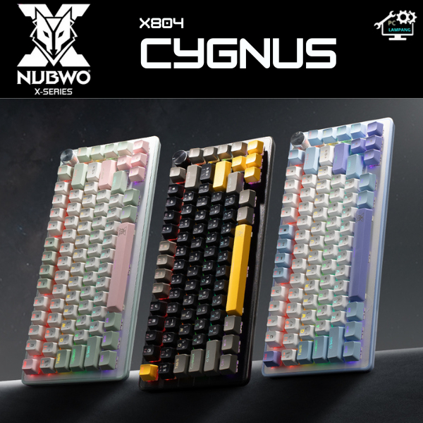 Nubwo Mini RGB Mechanical Gaming Keyboard X804 Cygnus สินค้ารับประกัน 2 ปี