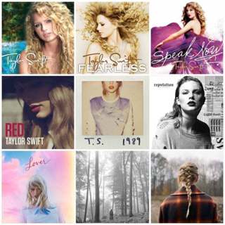 CD Taylor Swift Album Series made in eu/usa มือ1 แผ่นแท้ ***…