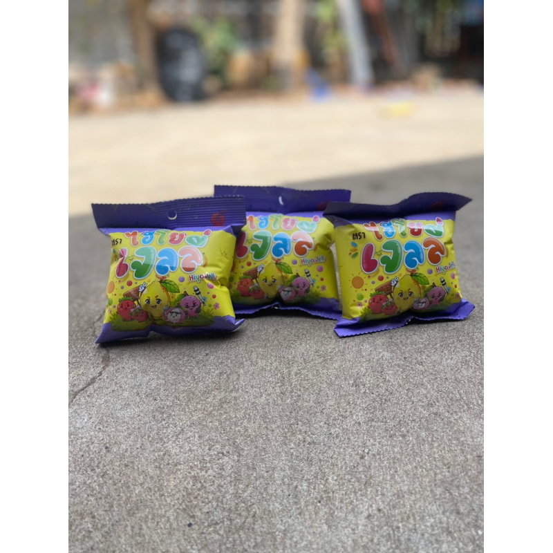 Hiyo jelly ( ไฮโย เจลลี่ )รสสตรอว์เบอร์รี่ รสลิ้นจี่ รสเลม่อน จำนวน 3 ซอง
