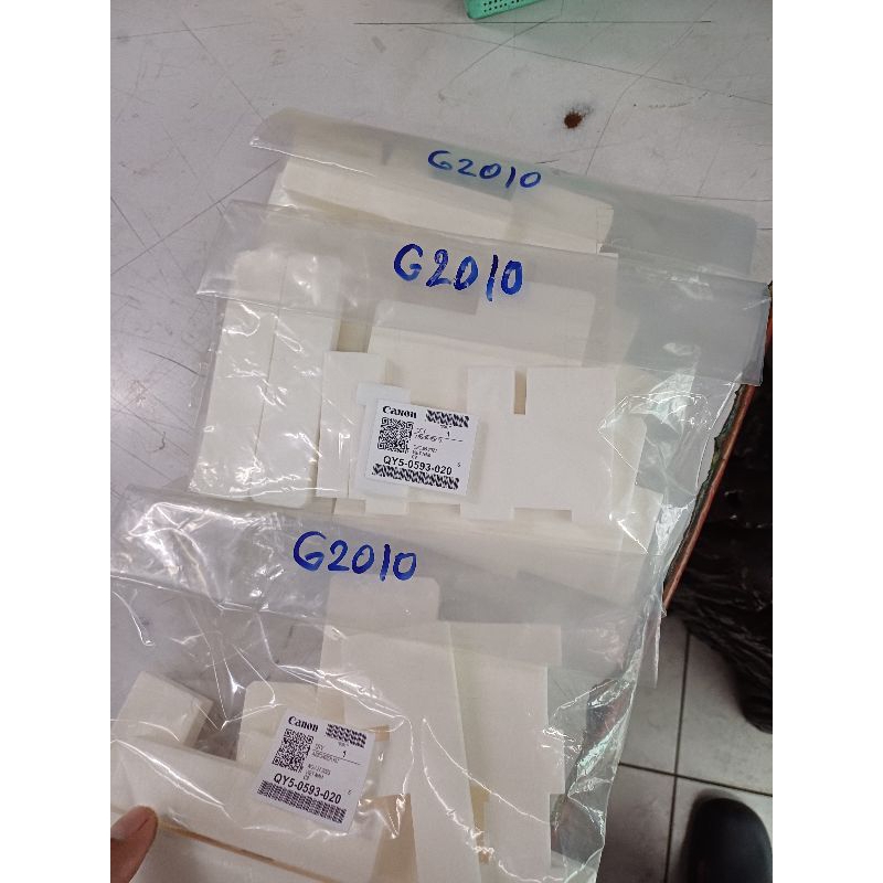 ฟองน้ำซับหมึกใช้เปลี่ยนในตัวเครื่องปริ้น ใช้กับ G1010 g2010 g3010 g4010 สินค้าของแท้น่ะครับ ทนเก็บหม