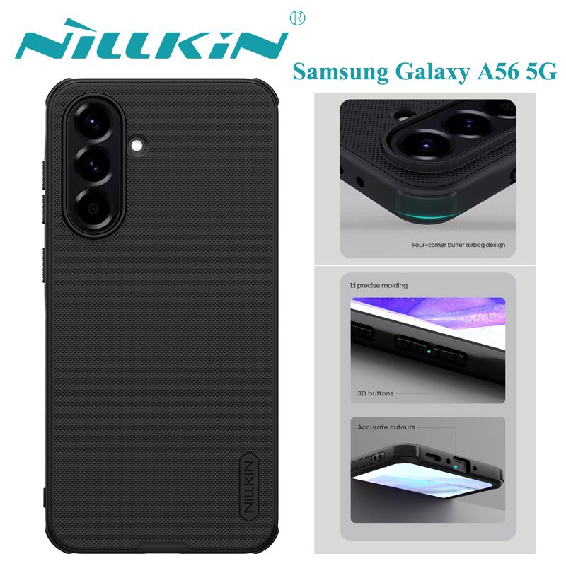 ส่งจากไทย Nillkin เคส เคสโทรศัพท์ Samsung Galaxy A56 5G Case Super Frosted Pro Shockproof Back Cover samsunga56 casing