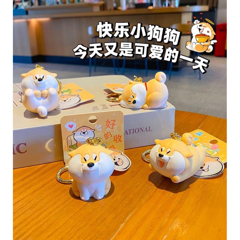 ร้าน🇹🇭 พร้อมส่ง✨ พวงกุญแจ เจ้าหมาชิบะ ลิขสิทธิ์แท้ Shiba -  The daily life of Achai Goji Series Keychain Pendant