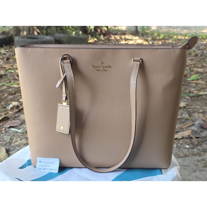 กระเป๋า kate space รุ่น Perfect Refined Grain Leather Large Tote