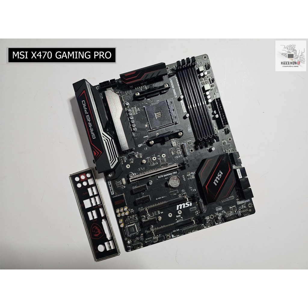 MAINBOARD (เมนบอร์ด) AM4 MSI X470 GAMING PRO