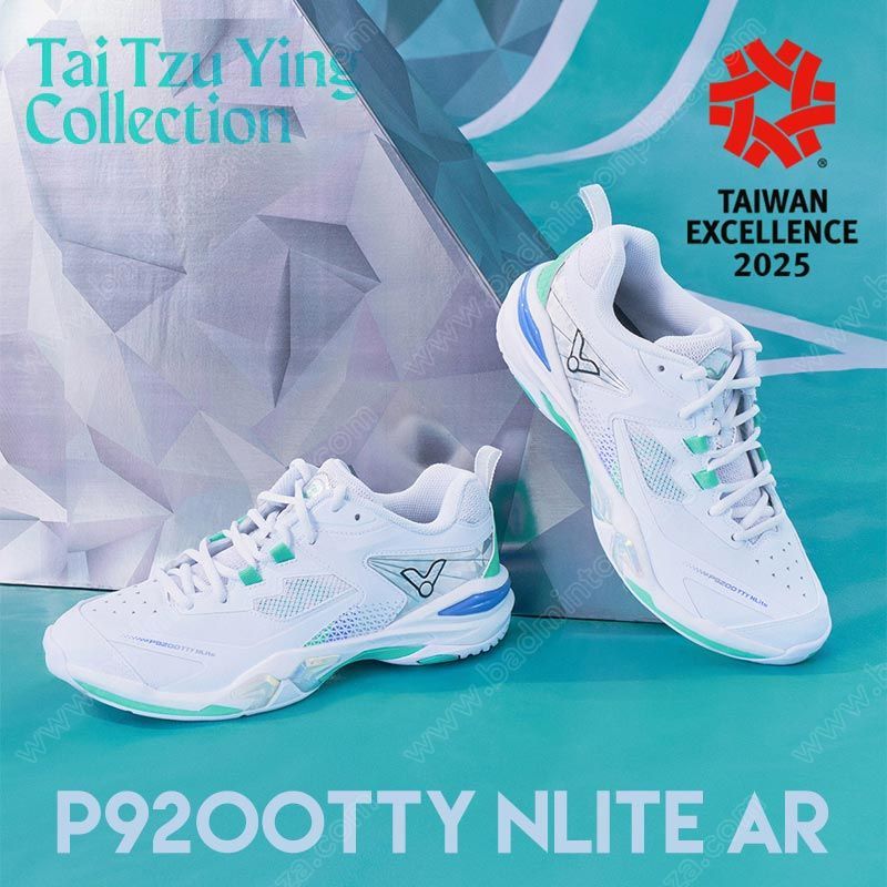 【 ของแท้ 💯% 】รองเท้าแบดมินตันวิคเตอร์ P9200TTY NitroLite TAI TZU YING Tribute (P9200TTY-NLITE-AR)