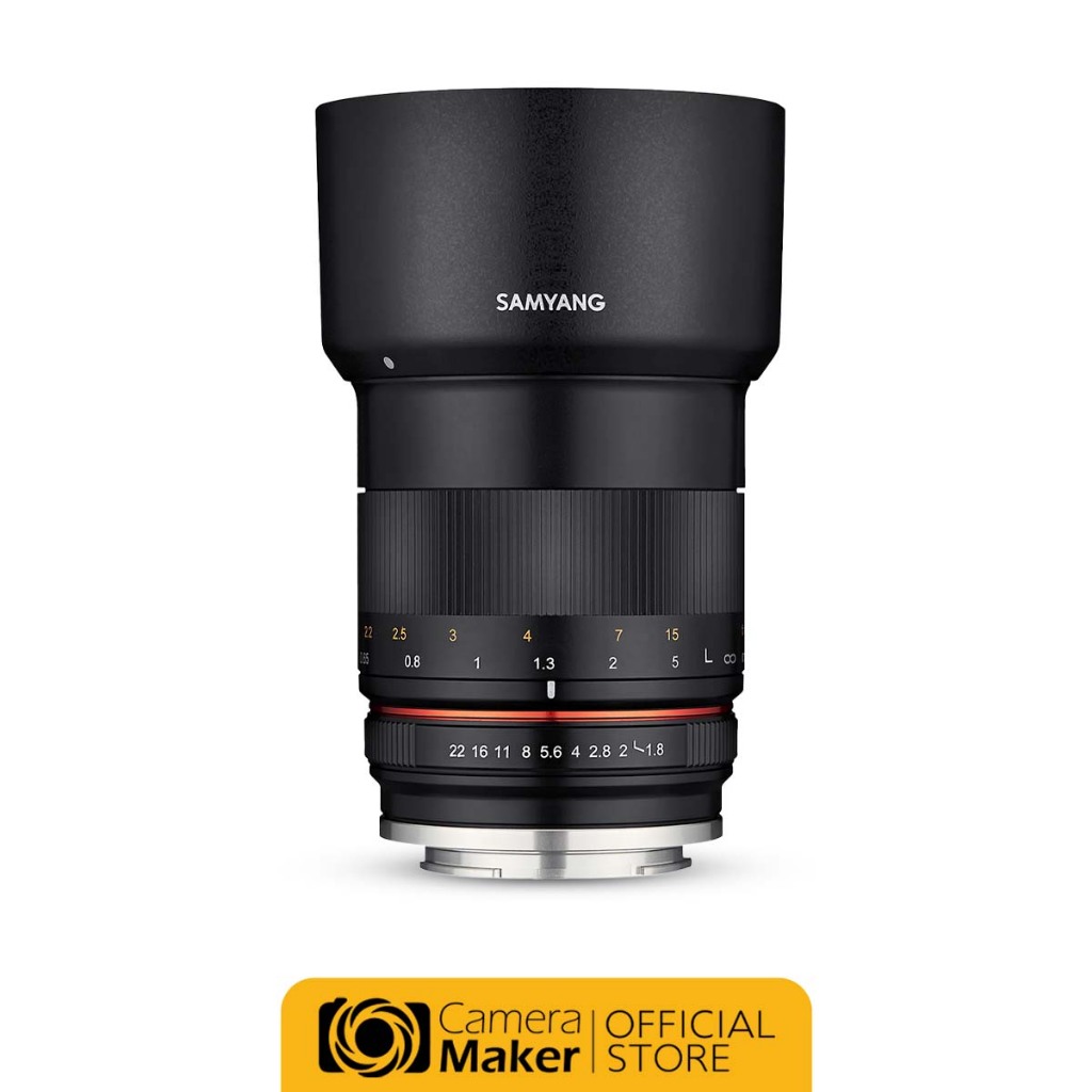 Samyang 85mm F1.8 เลนส์สำหรับกล้อง APS-C เลนส์มือหมุน เลนส์Portrait ( ประกันศูนย์ )