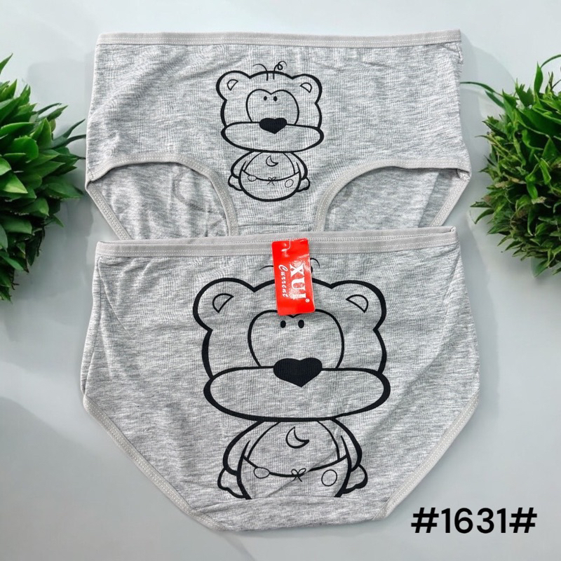 #1631# กางเกงในผู้หญิงไซค์กลาง ลายหมี
