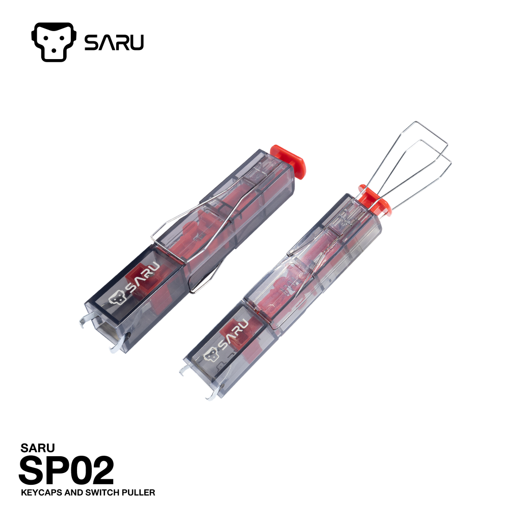 SARU SP02 2-in-1 Switch Puller Keycap ที่ดึงสวิสซ์และคีย์แคปในชิ้นเดียว ใช้งานง่าย ดีไซน์พรีเมียม