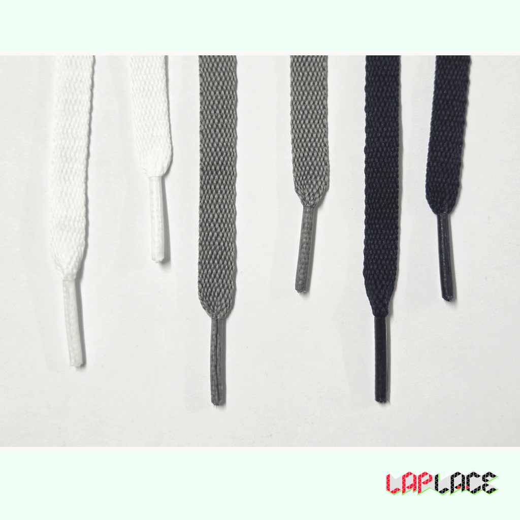 เชือกรองเท้าแบน 60 - 180 ซม ▼LapLace▼