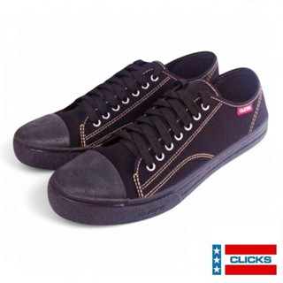 💥จัดโปร💥CLICKS รองเท้าผ้าใบผูกเชือกผู้ชาย รุ่น  CL-010 Size …