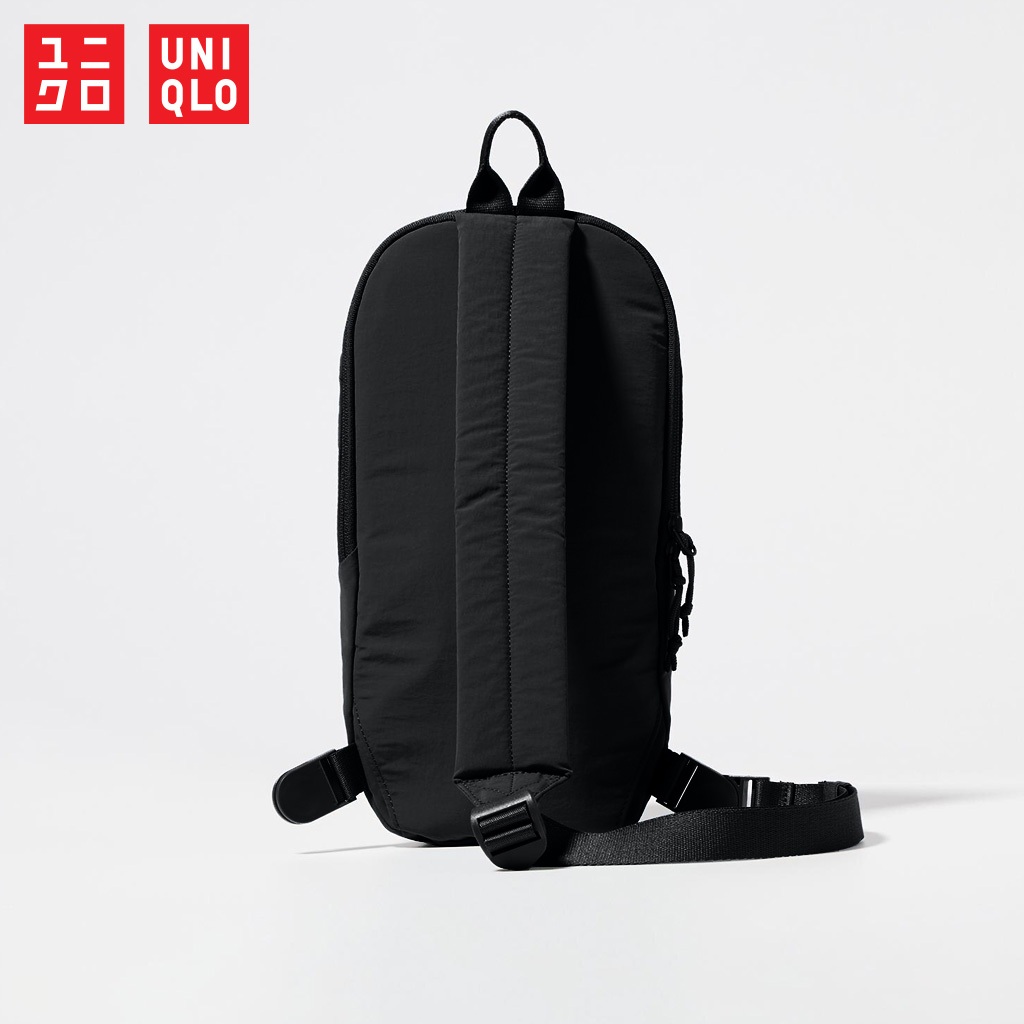 กระเป๋าคาดอก Uniqlo Nylon - 09 Black
