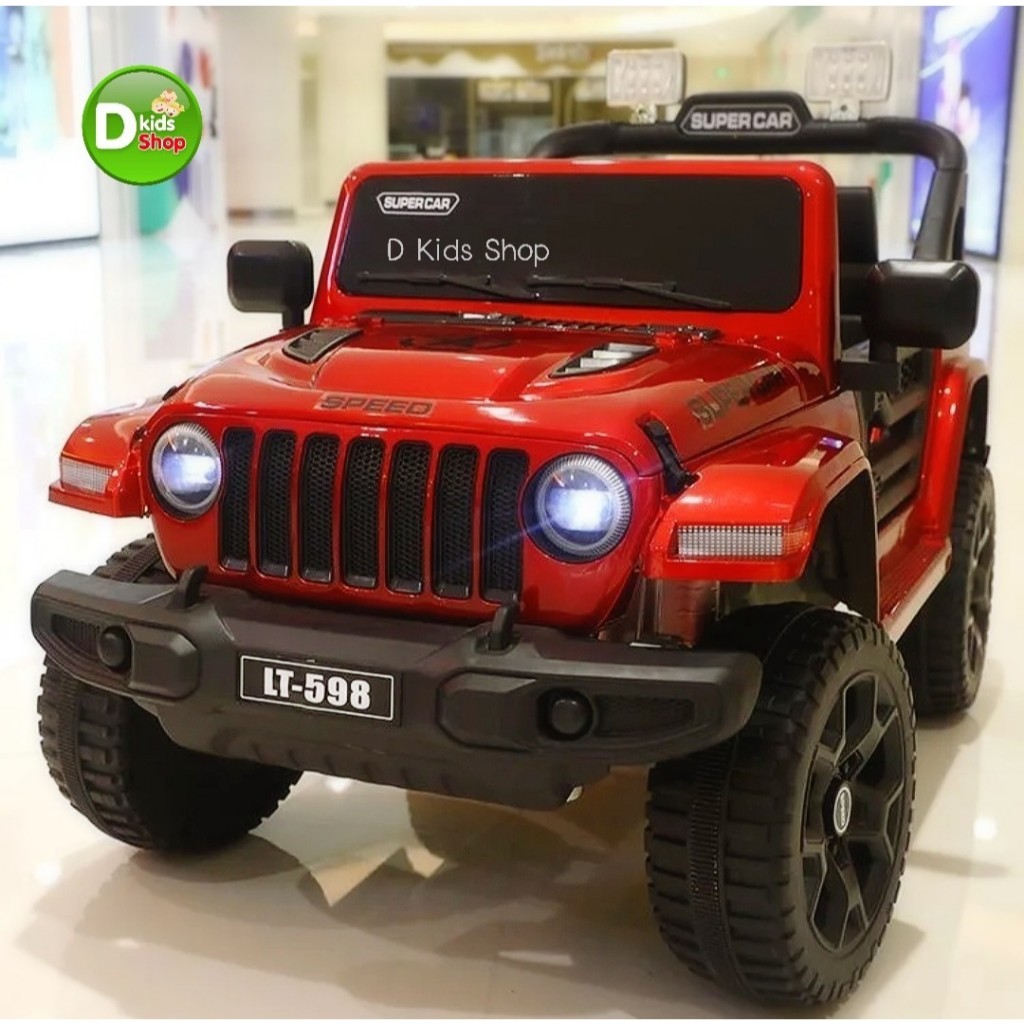 9.9 SP-D3 ลดแร้งง รถแบตเตอรี่เด็ก รถเด็กนั่งทรงJeeb 5 มอเตอร์ ขับเคลื่อน4ล้อ 4x4 รุ่นใหม่ล่าสุด No.231