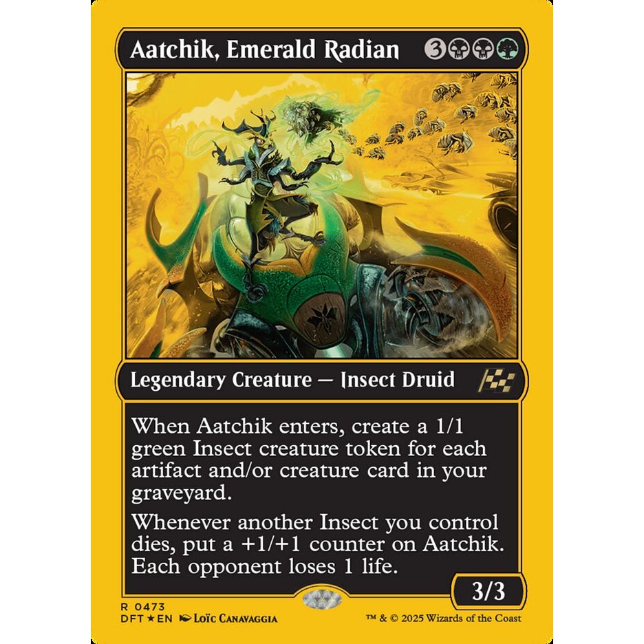 [Special] - [DFT] - (R) - [Aatchik, Emerald Radian(473)] - [2025]