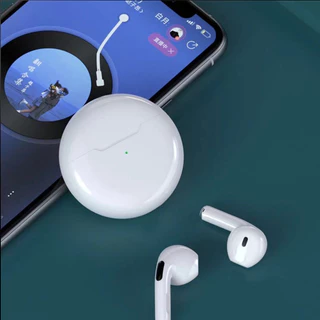 หูฟังไร้สาย TWS Pro 6 ใหม่พร้อมไมโครโฟน Bluetooth หูฟังสำหรับเล่นกีฬา หูฟังสำหรับเล่นเกม