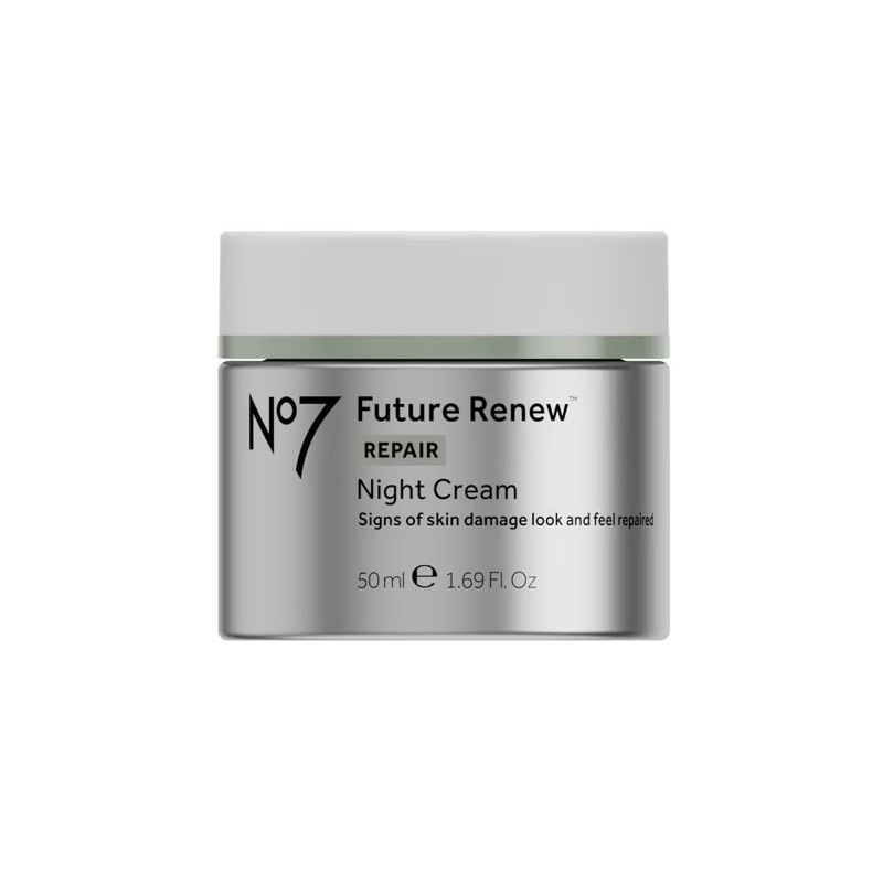 No7 Future Renew Repair Night Cream 50Ml. นัมเบอร์เซเว่น ฟิวเจอร์ รีนิว รีแพร์ ไนท์ ครีม 50 มล.