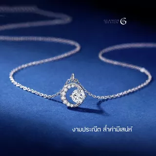 GLAMOR✨จี้เงินแท้ Mystic Moon จี้สร้อยคอ สร้อยเพชร สร้อยแฟชั่น สร้อยเงิน สร้อคอแฟชั่น สร้อยคอผู้หญิง